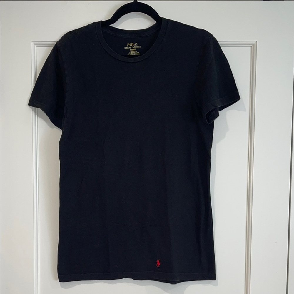 Polo Ralph Lauren Black Tee Shirt Small